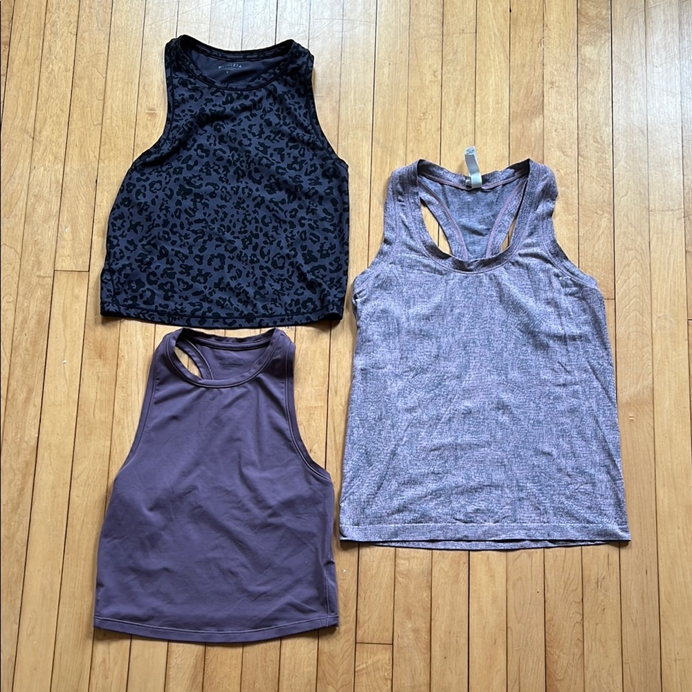 Athleta Purple Tank Bundle!